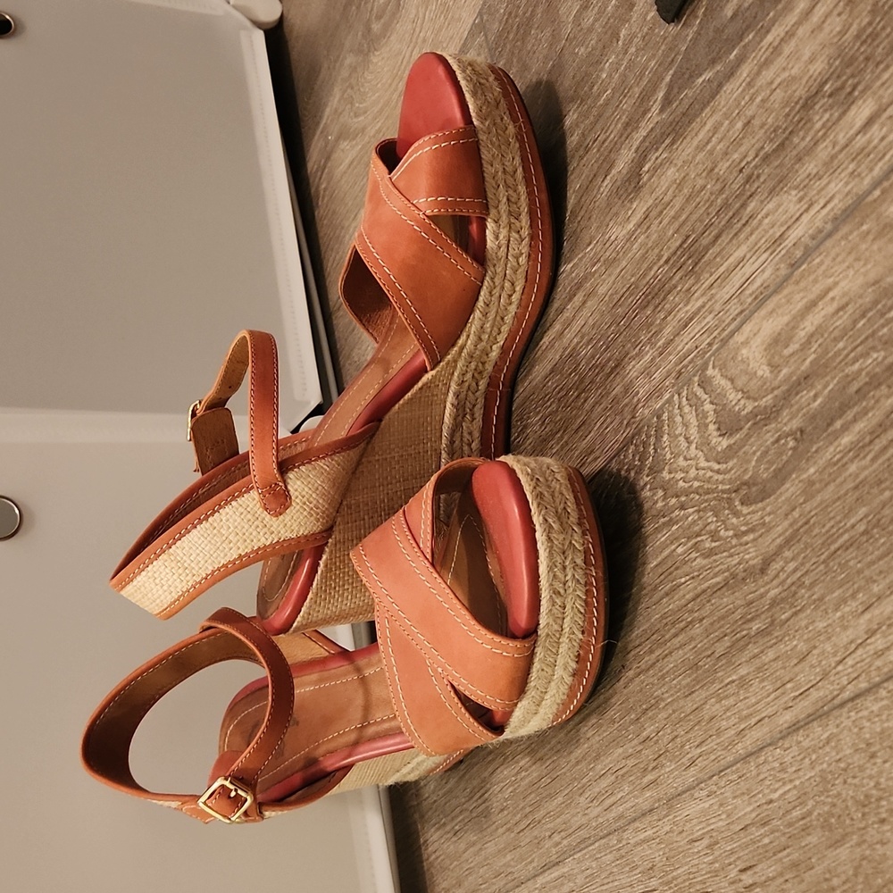 Indigo by Clark's Espadrille Platform Wedge Sandal